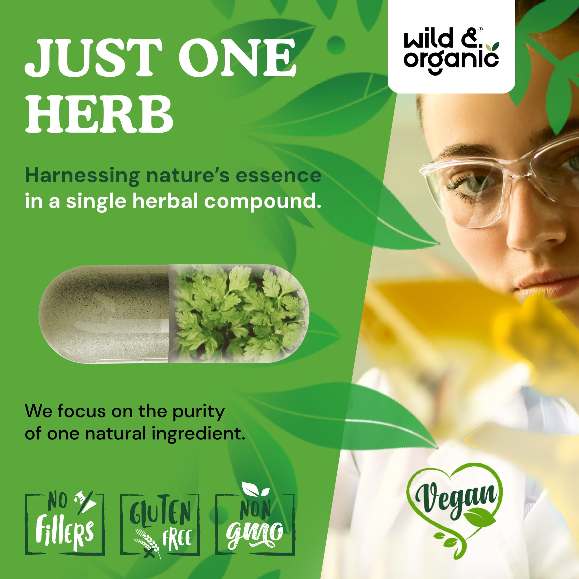 Wild & Organic 90-day supply packaging conveys long-term value