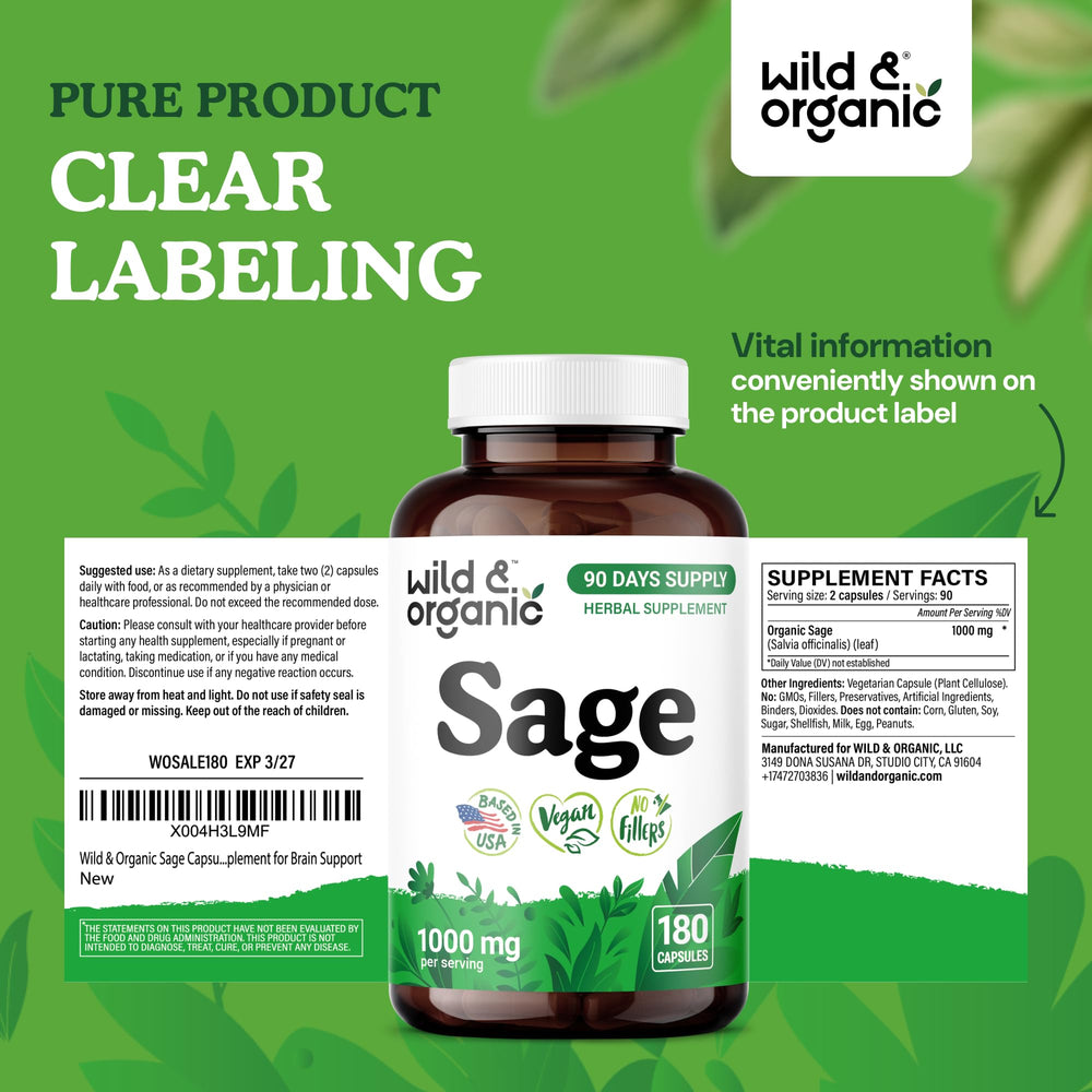 Wild & Organic 90-day supply package illustrating long-term value