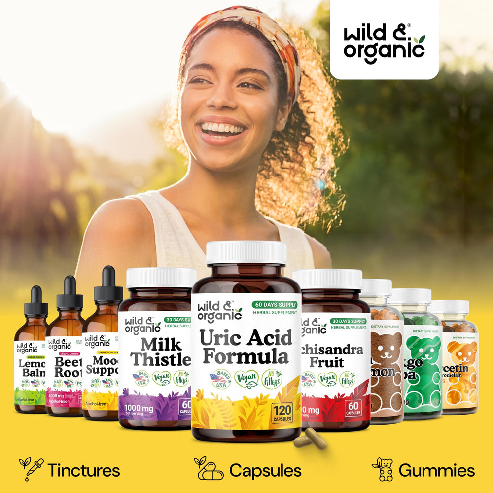 Wild & Organic vegan capsule shell emphasizing plant-based design