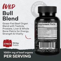 Wild Foods beef testicle capsules illustrate ancestral nutrition supporting overall wellness.