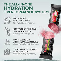 Wild Foods dragonfruit electrolyte powder close-up highlighting flavor and purity.