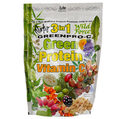 Wild Force GreenPro-C bottle side view for everyday nutrition on the go.