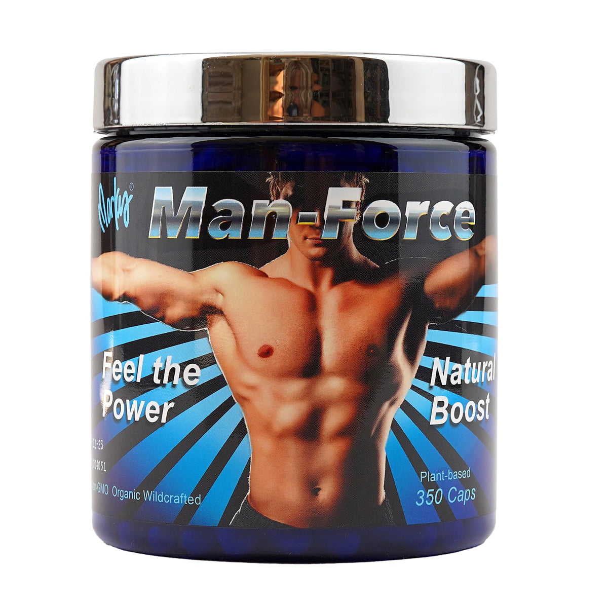 Wild Force Man Force bottle showing herbal blend for daily wellness support.