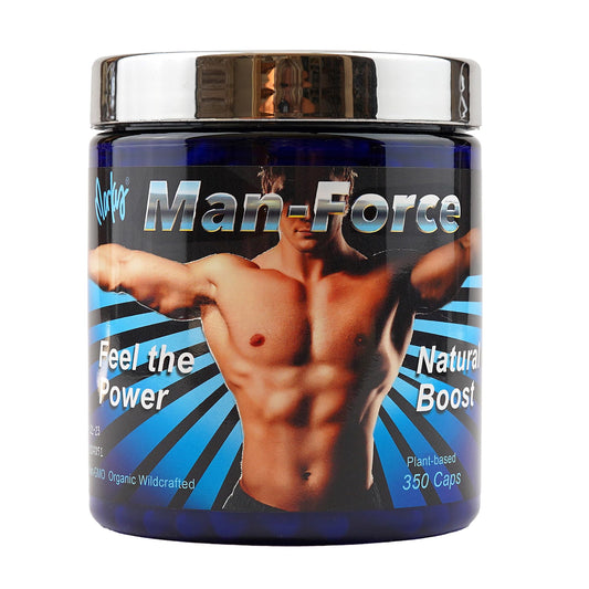 Wild Force Man Force bottle showing herbal blend for daily wellness support.
