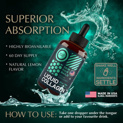 Two-pack of WILD FUEL collagen drops bottles ideal for value-packed routines.