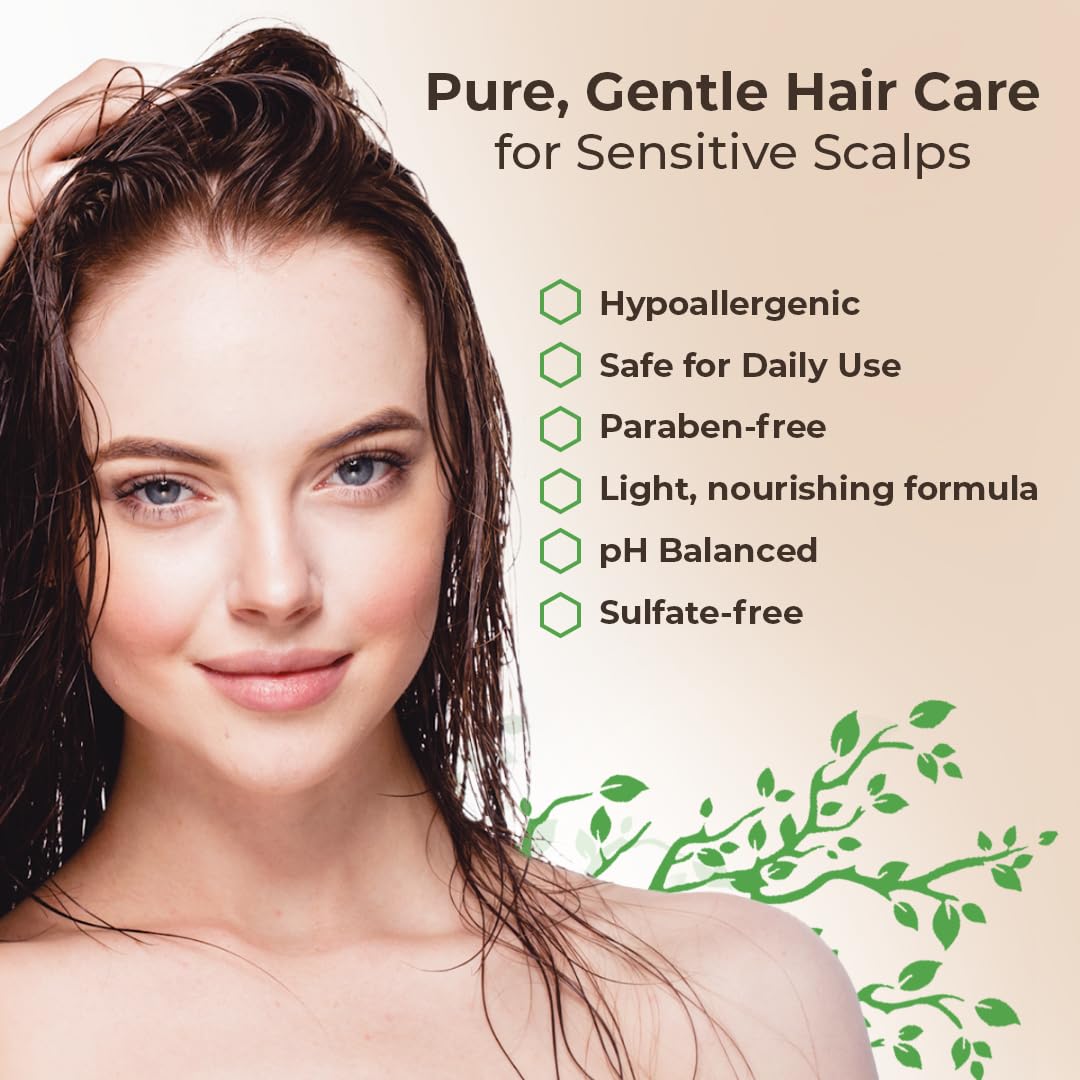 Wild Naturals organic aloe vera and honey ingredients showcase soothing moisture.