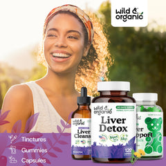 Wild & Organic bottle showing a 60-day supply and dosage information