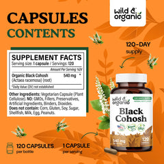 Dispensing action of Wild & Organic capsules for simple daily use.