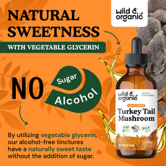 Wild & Organic glycerin base highlights natural sweetness without added sugar