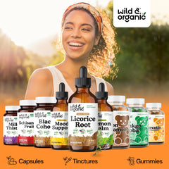 Naturally sweet licorice tincture with no added sugar