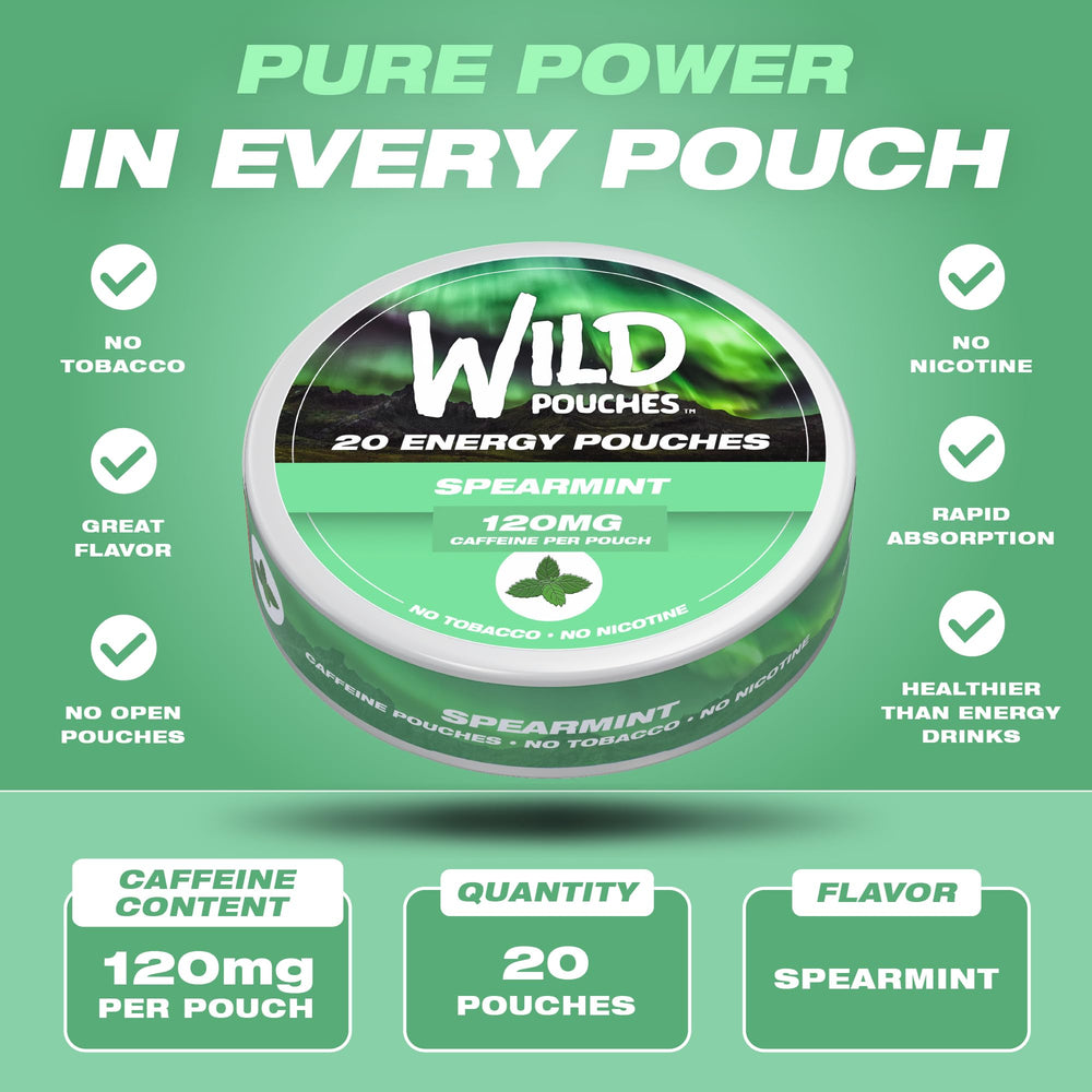 Wild Pouches five-pack packaging shown for savings and easy everyday use.