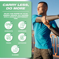 Wild Pouches energy on the go with 120 mg caffeine per pouch.