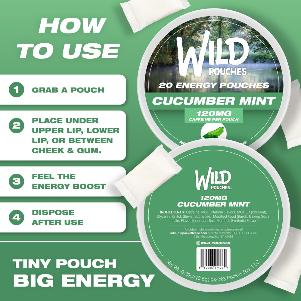 Wild Pouches promotional banner communicates Subscribe & Save option.