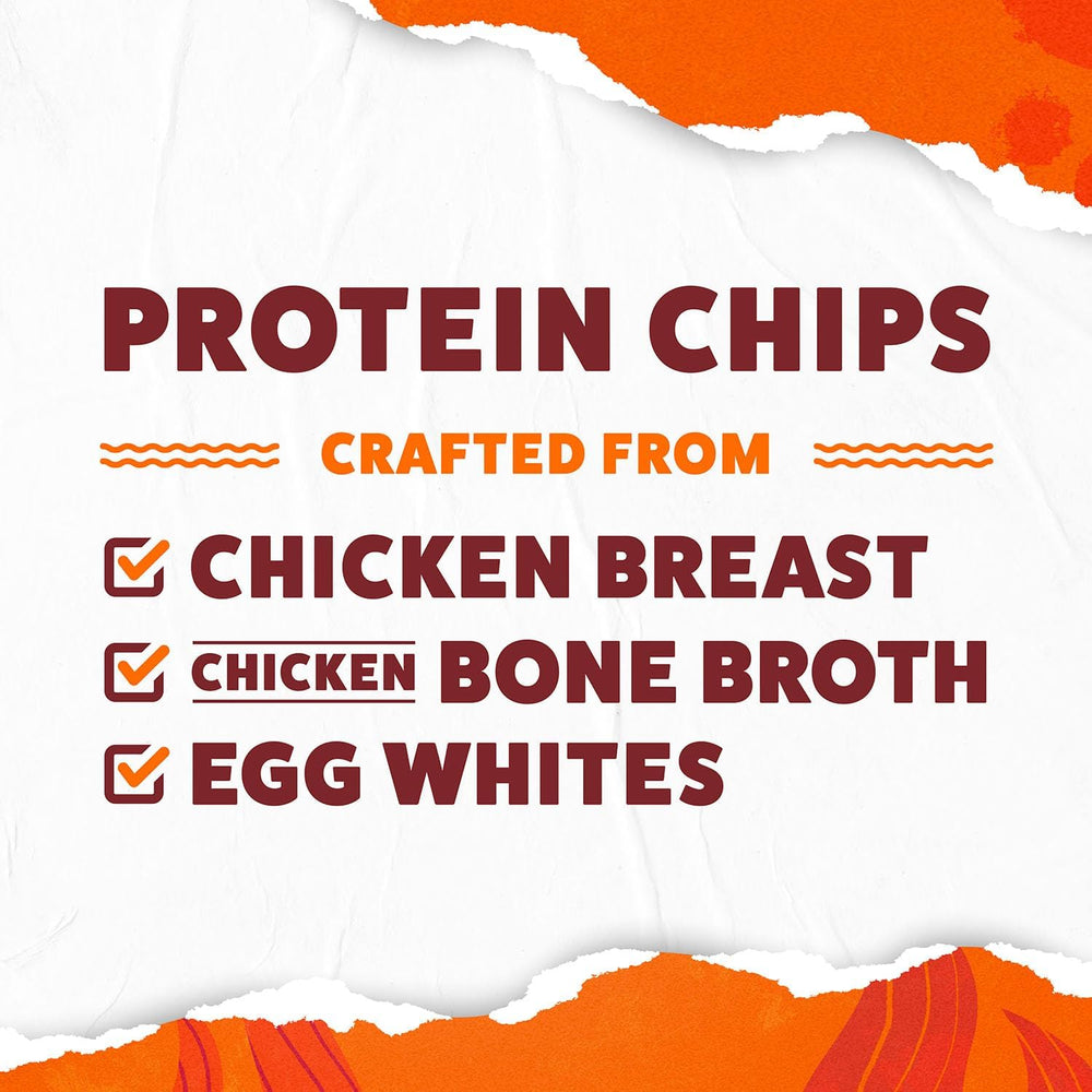 WILDE Chips 100 Natural Chicken Breast highlights real ingredient based crunch.