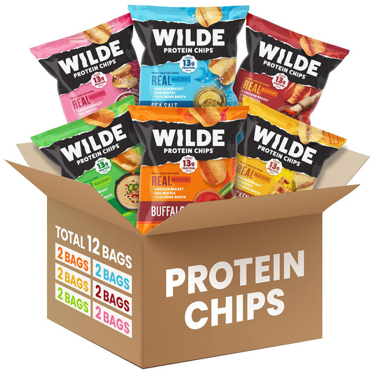 Wilde Chips protein pack front view for on-the-go keto snacking