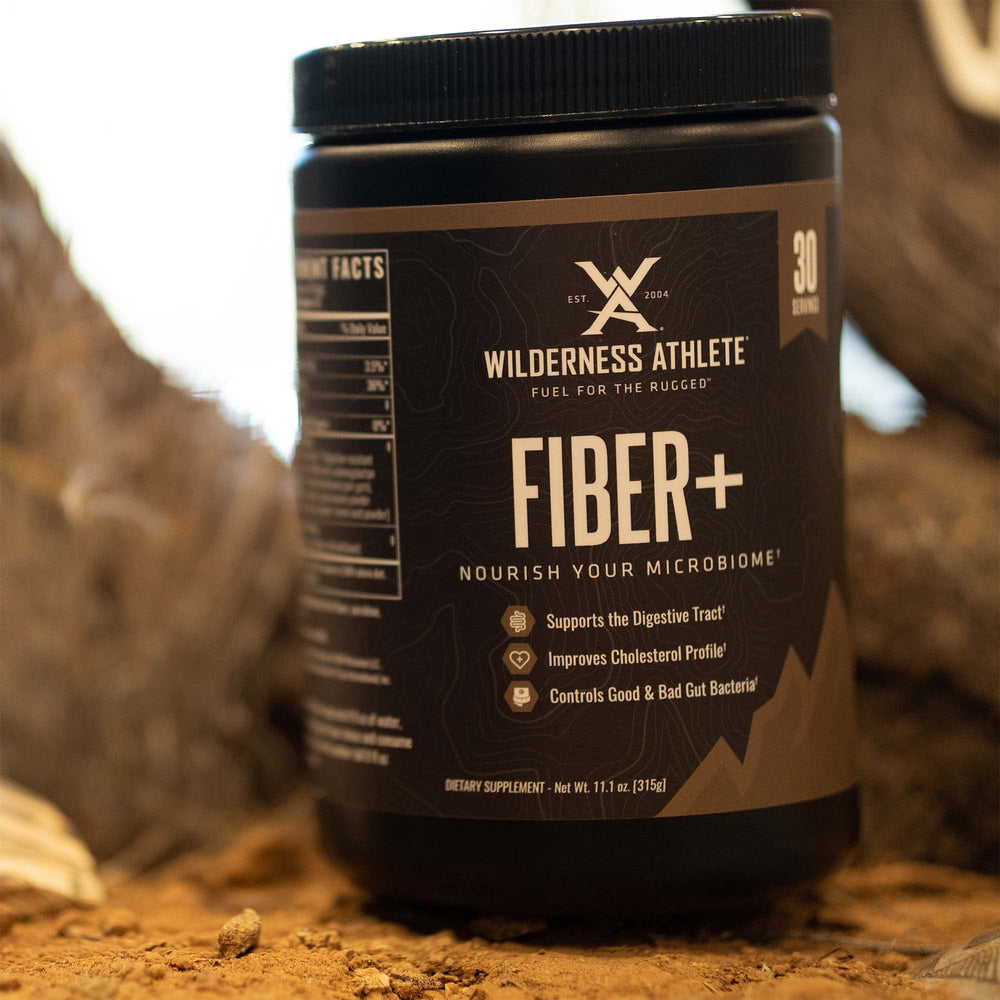 Close-up of Fiber+ fiber blend showing soluble and insoluble fibers
