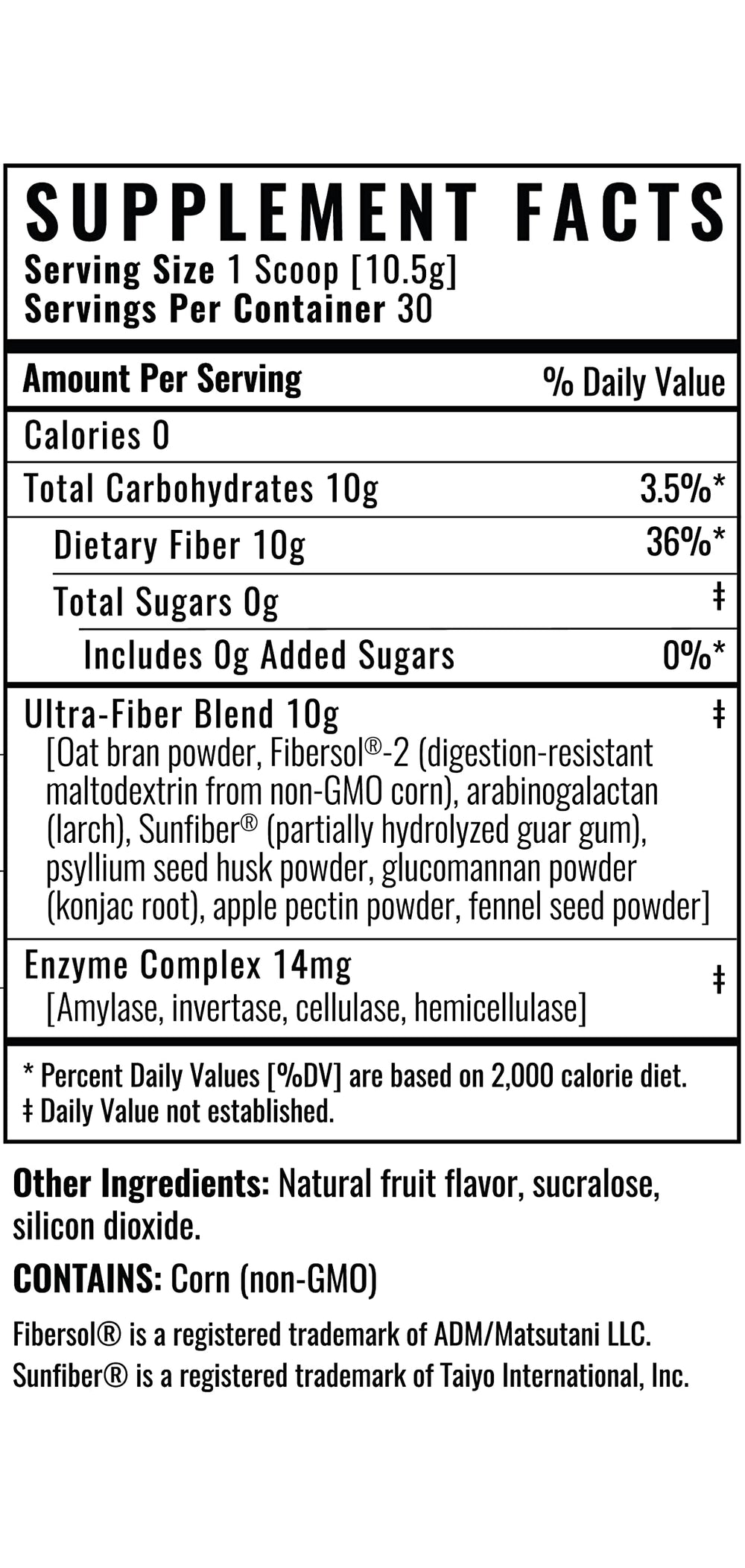 Lifestyle shot featuring Fiber+ in a glass, ready to drink