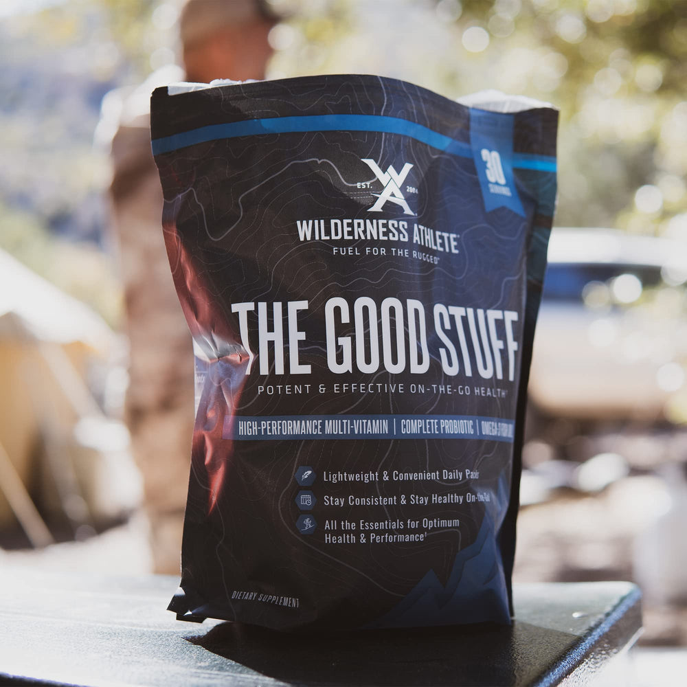 Wilderness Athlete complete probiotic pill supports digestive health.