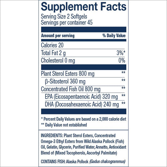 Wiley's Finest bottle back showing supplement facts and MSC sustainability note.