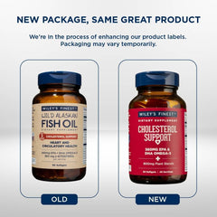 Plant sterol esters info icon highlighting non-GMO pine sterols used.