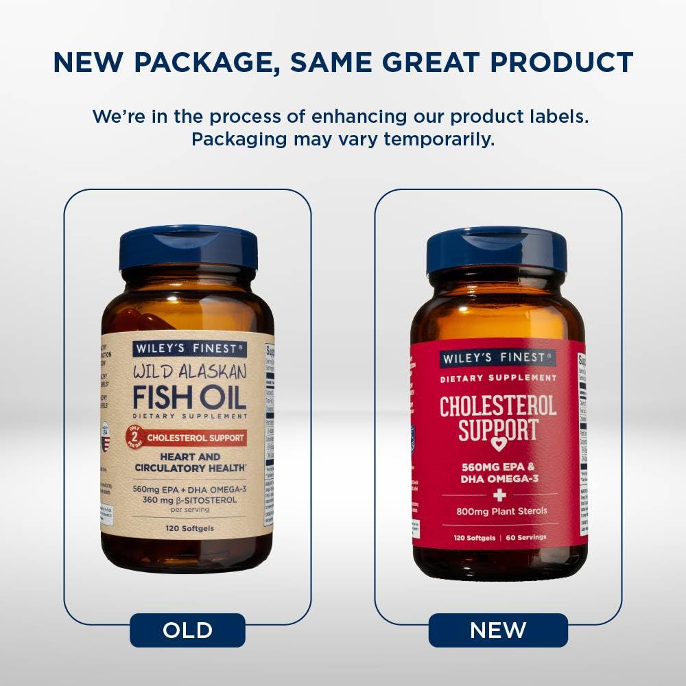 Wiley's Finest bottle with serving size visual for easy daily use.
