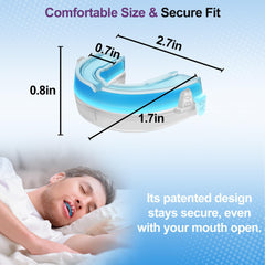 Willnice travel case keeps the mouth guard organized for trips.