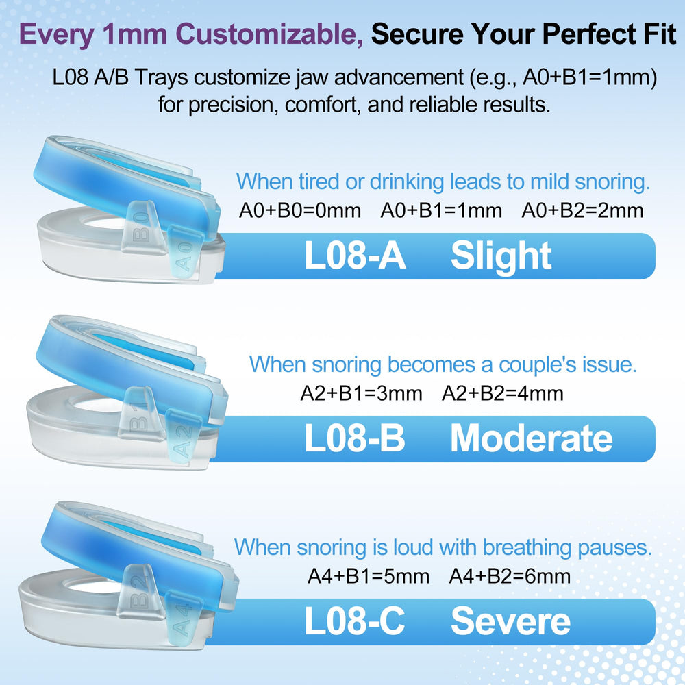 Willnice two-piece tray system highlights precise 0-6 mm adjustment.
