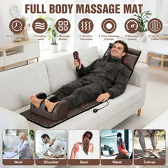 Wilytyres foot massager attachment soothing feet with heat and variable speeds