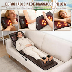 Wilytyres ergonomic lumbar pillow and soft headrest for spine-friendly support