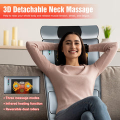 Wilytyres neck massager infrared heat enhances relaxation during use