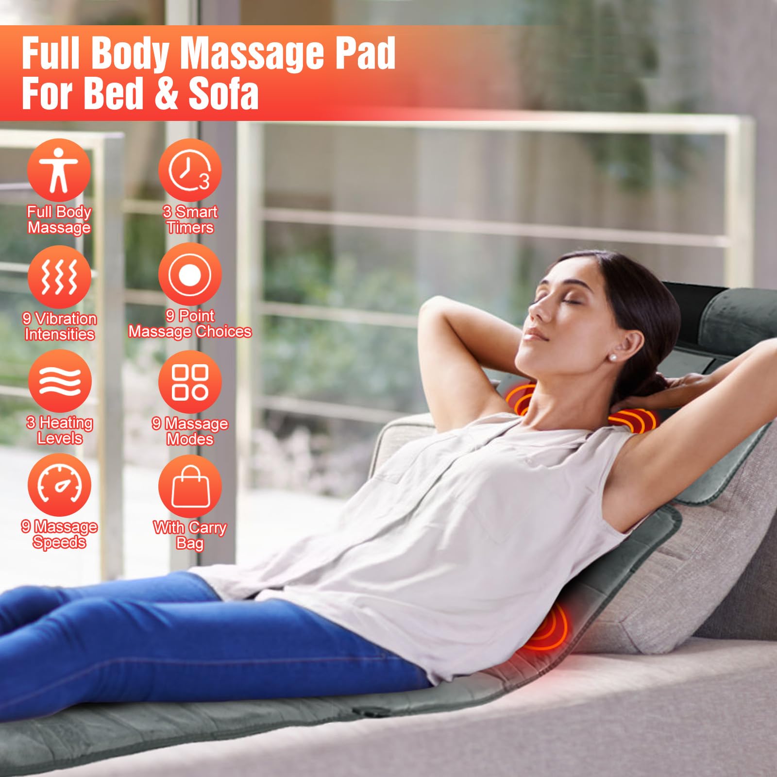 Wilytyres inflatable lumbar pillow for customized lower back support