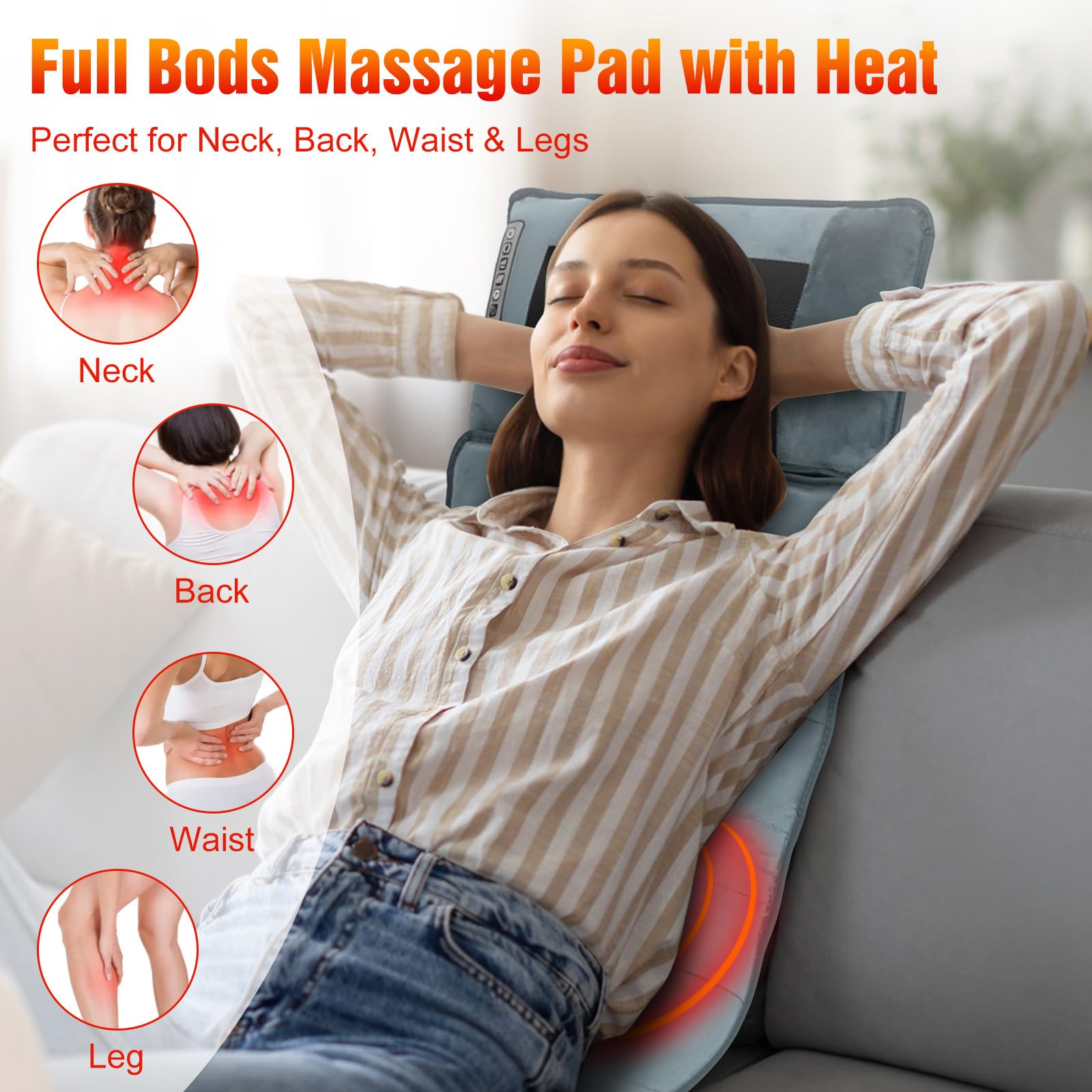 Wilytyres neck massager with 20 nodes targets neck knots for comfort.
