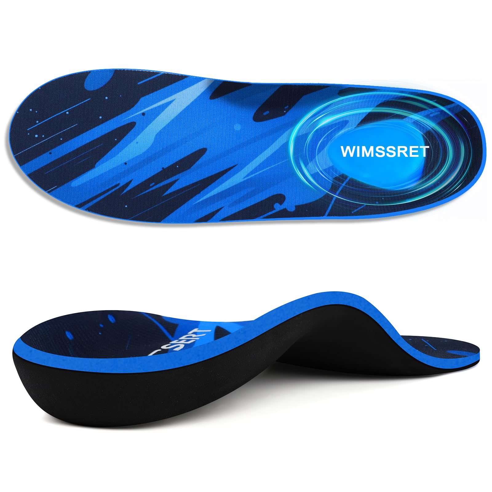 WIMSSERT plantar fasciitis insoles with arch support for stable footing and daily comfort