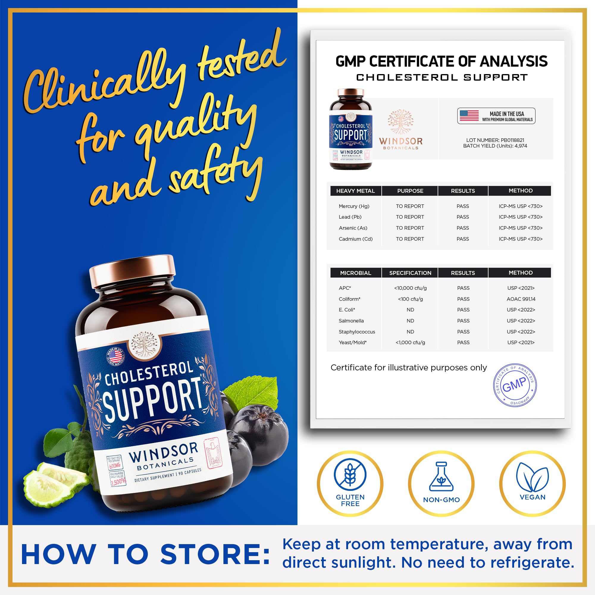 Windsor Botanicals aronia berry extract for antioxidant support