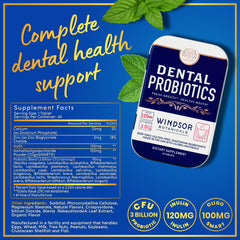 Windsor Botanicals 3bn CFU formula for healthier oral flora