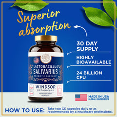 Windsor Botanicals capsules support gut health and daily digestion.
