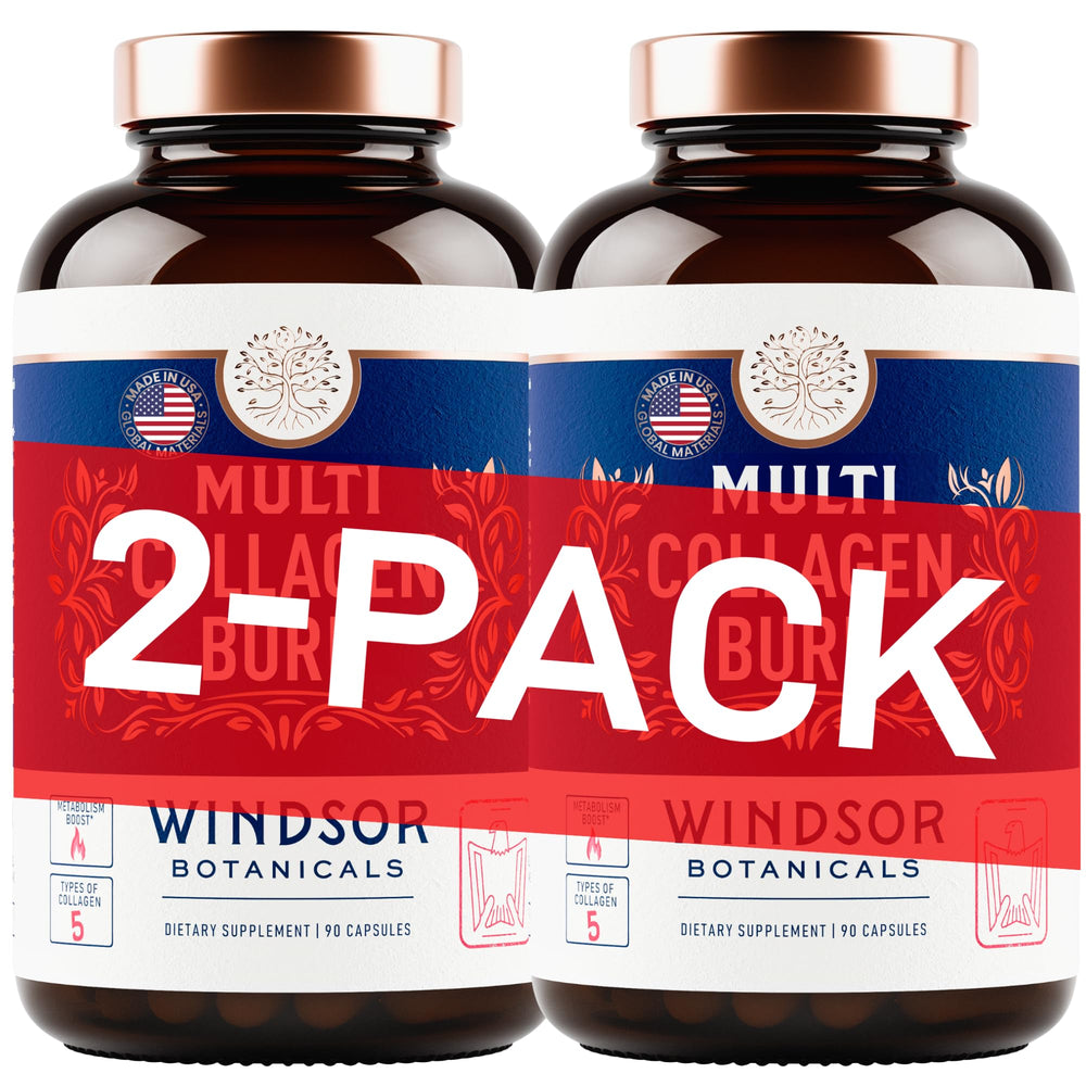 WINDSOR BOTANICALS Thermogenic Burn bottle ready for daily metabolism support.