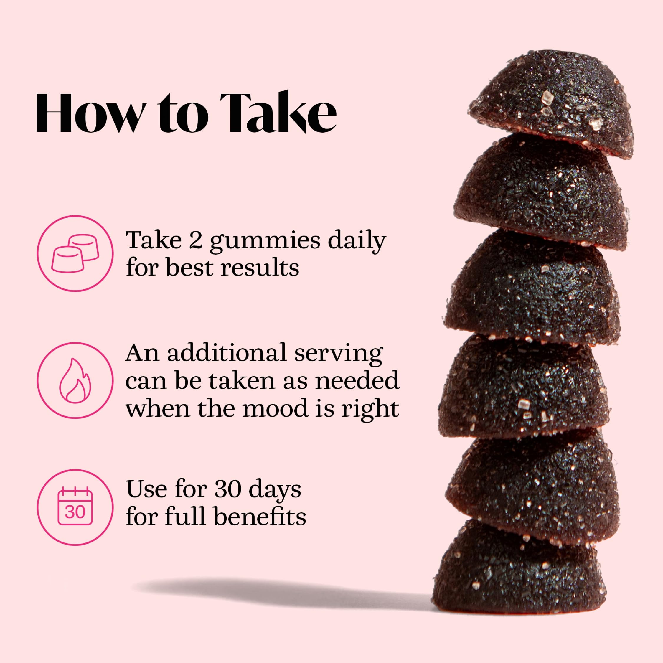 Winged Wellness Love Bites ingredients maca damiana horny goat weed highlighted for vitality