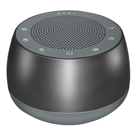 WINISH Meditation Sound Machine front view shows a sleek zinc alloy design for mindful sessions.