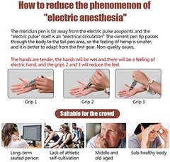 Winnes Acupuncture Pen ergonomic handle for comfortable grip