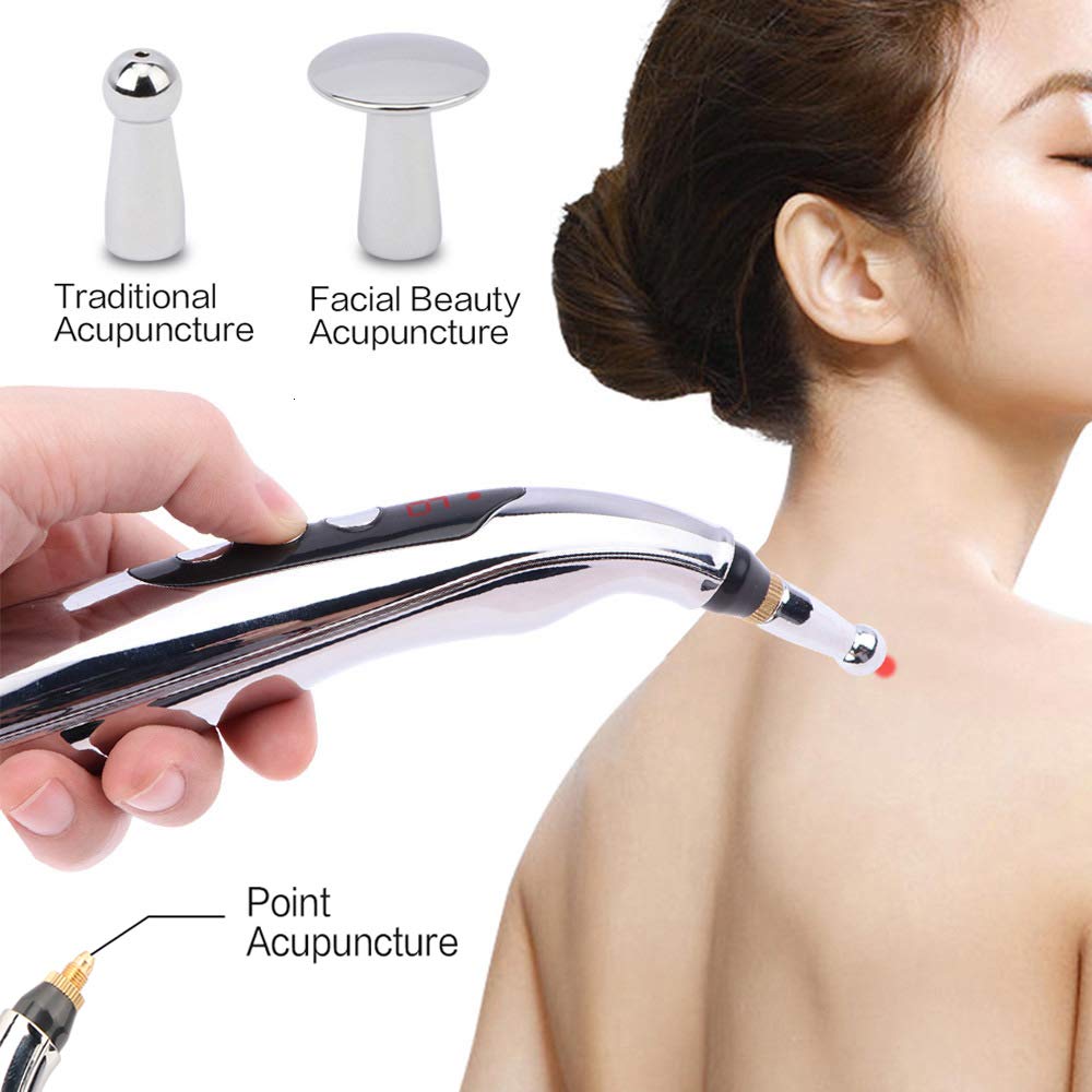 Winnes Acupuncture Pen three-in-one modes: dome, node, spheroidal