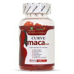 Wins Town Maca Plus Gummies front label highlighting strawberry flavor for daily balance.