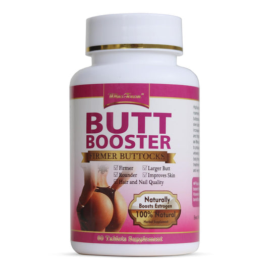 Wins Town Butt Booster Pills bottle front view showing fuller hip potential