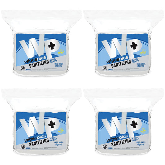 WIPESPLUS alcohol-free formulation suitable for frequent use