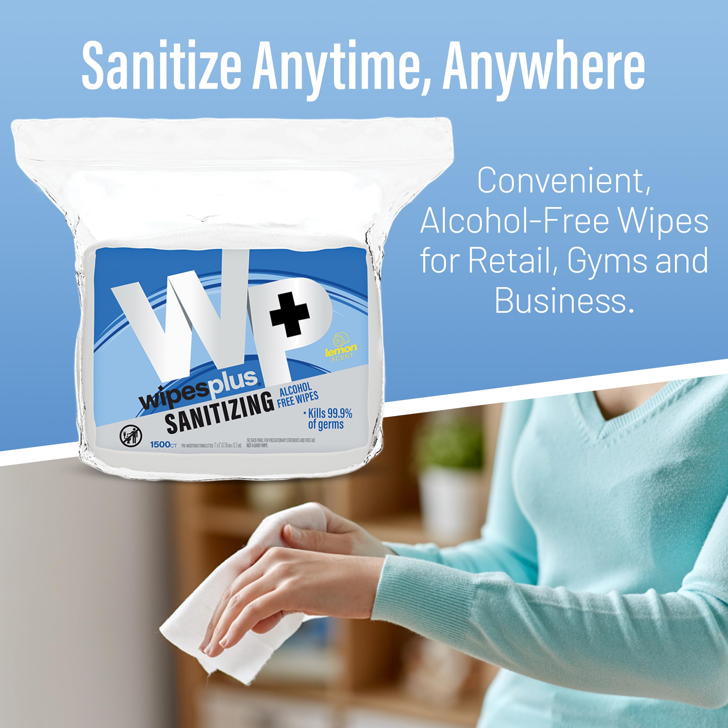 WIPESPLUS USA-made wipes support domestic manufacturing