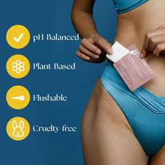 WIPESYwiz individually wrapped wipes ideal for travel and daily use.