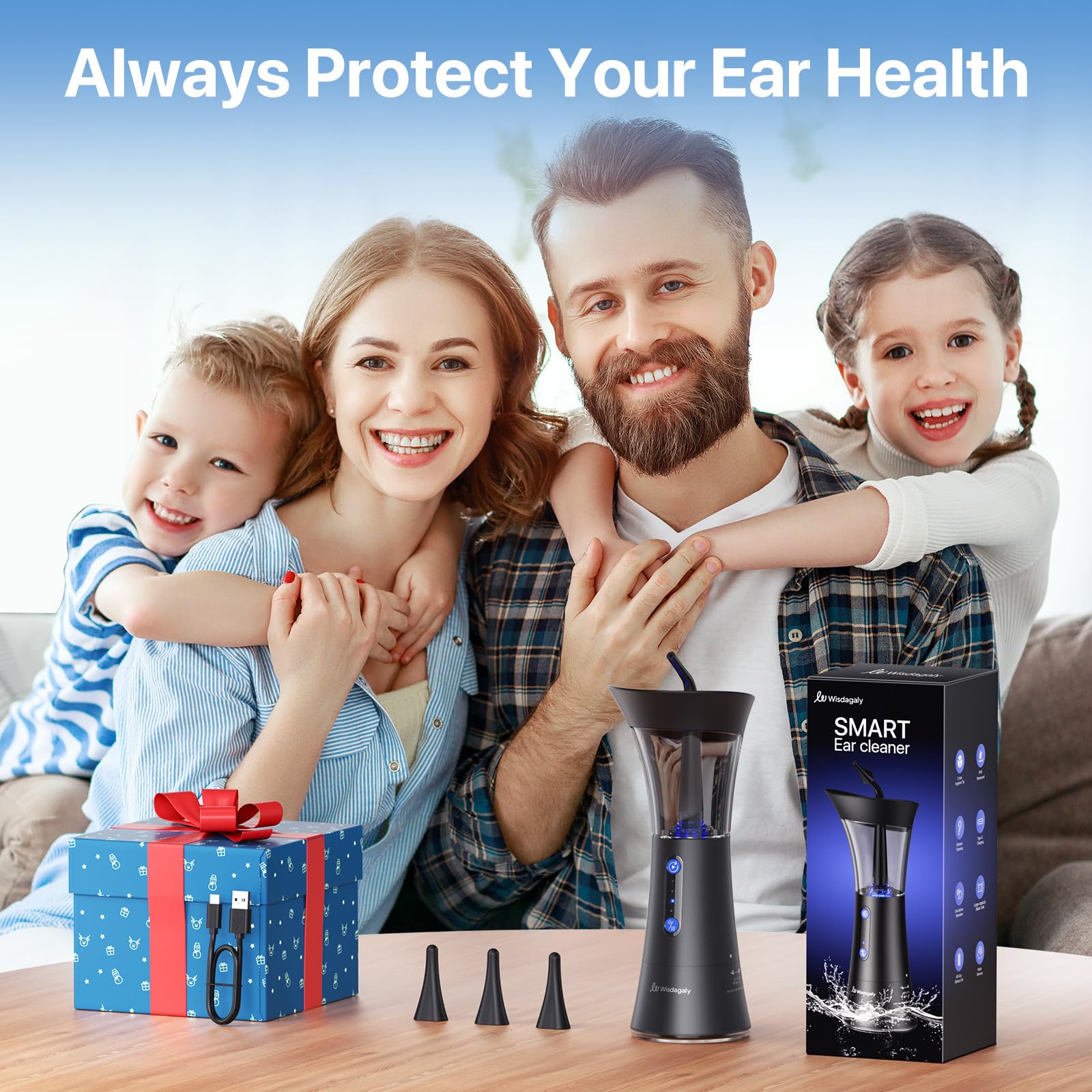 What’s included in the Wisdagaly ear cleaner kit
