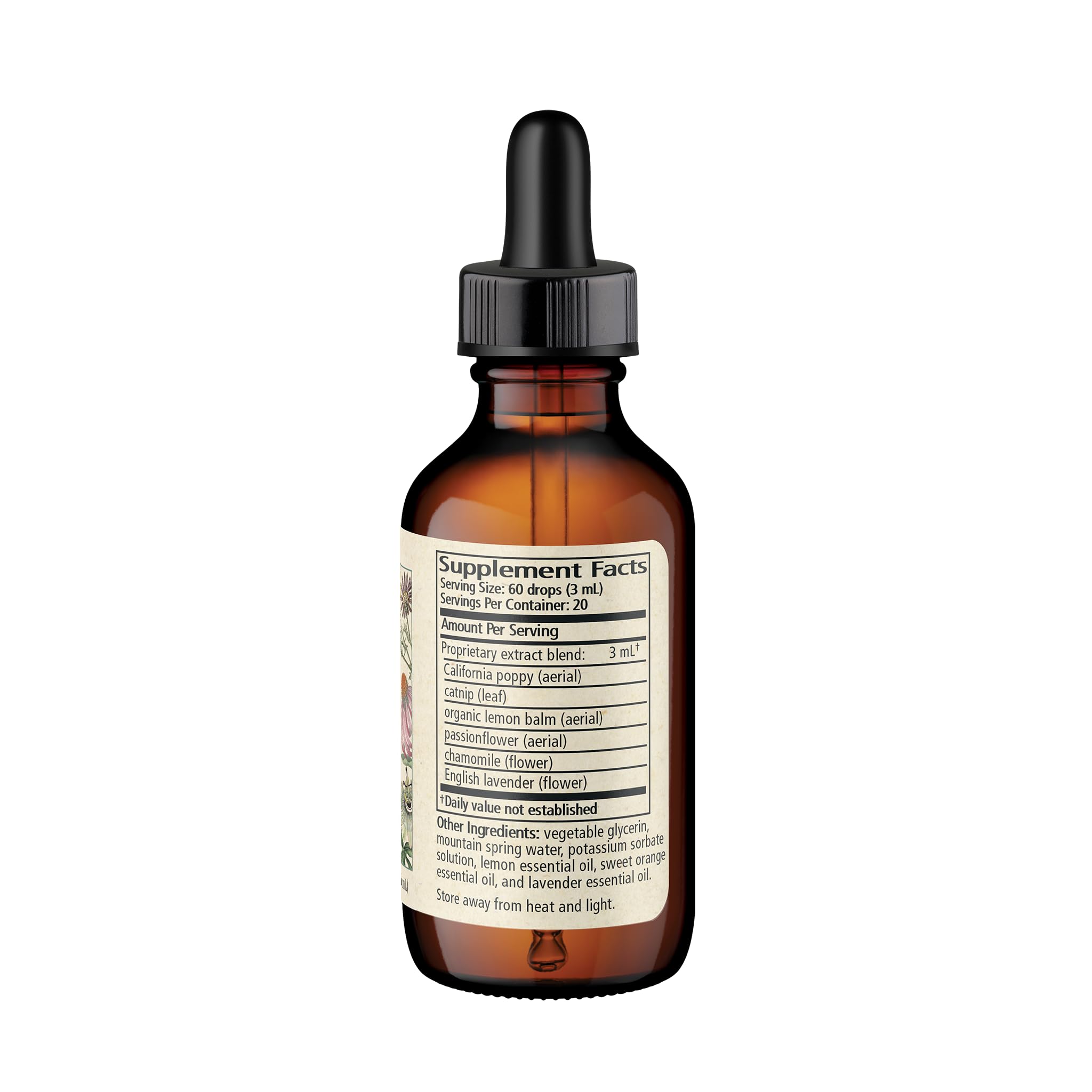 Wise Woman Herbals Herbal Zen dropper dispense for easy dosing