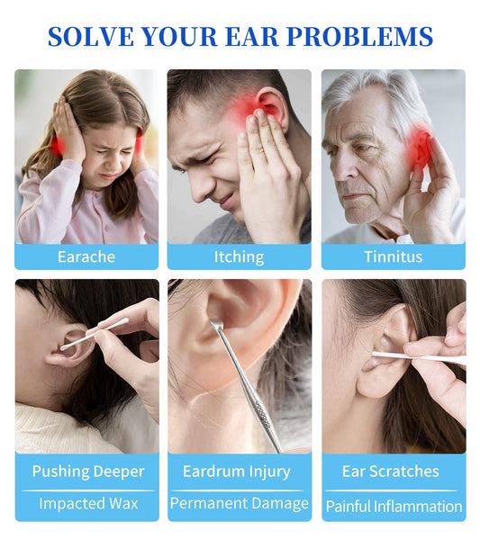 WisePulse ear-wax-removal-kit-500ml-bottle top-down view showing large reservoir for extended sessions.