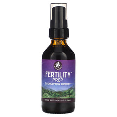 WishGarden Fertility Prep bottle with dropper for daily hormonal balance.
